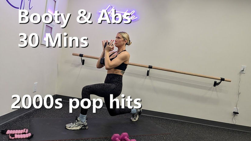 Booty Burn & Abs *2000 pop hits* 4/23/26